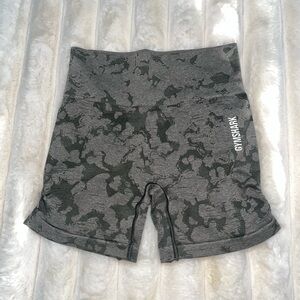 Gymshark Green Camo Patterned Shorts